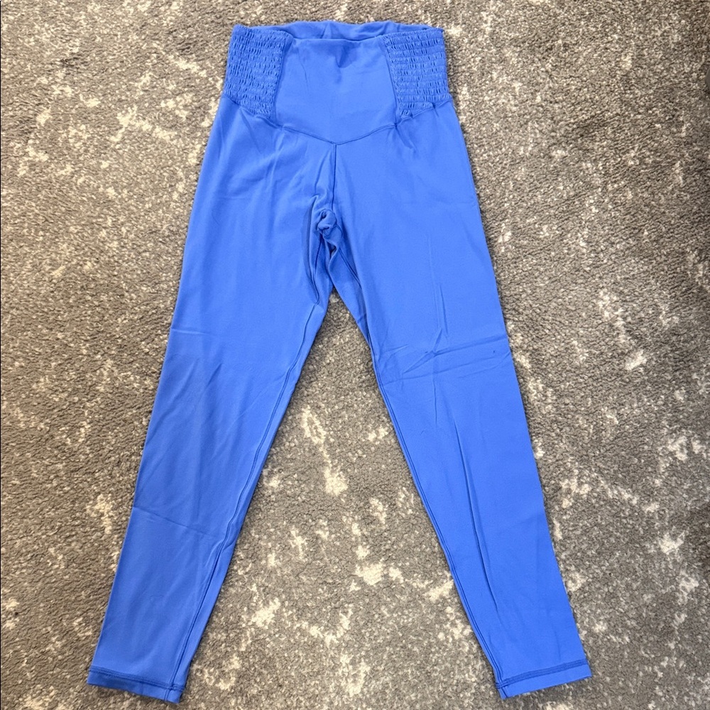 Aerie Vibrant Blue Leggings - Picture 1 of 3